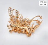 Impression High Quality Metal Hair Clutcher (Pack of 12)